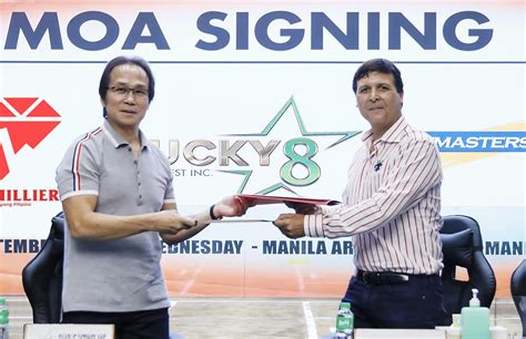 M Lhuillier signs partnership agreement with Lucky 8 .